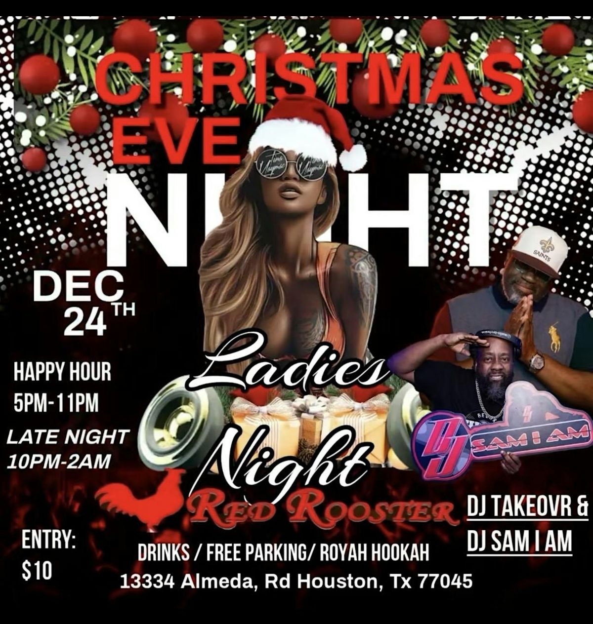 Christmas Eve Party at The Red Rooster