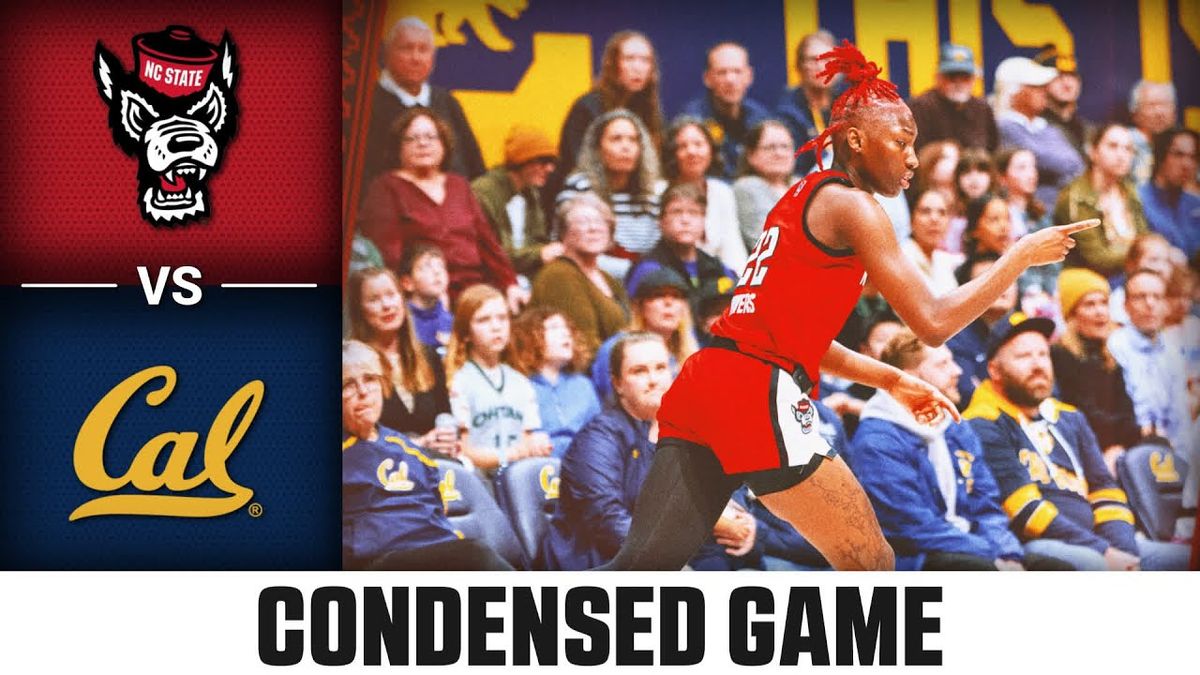 California Golden Bears at NC State Wolfpack Womens Basketball