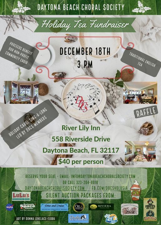 Holiday Tea (Daytona Beach Choral Society Fundraiser)