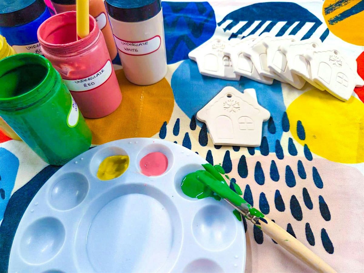 Christmas Pottery Painting