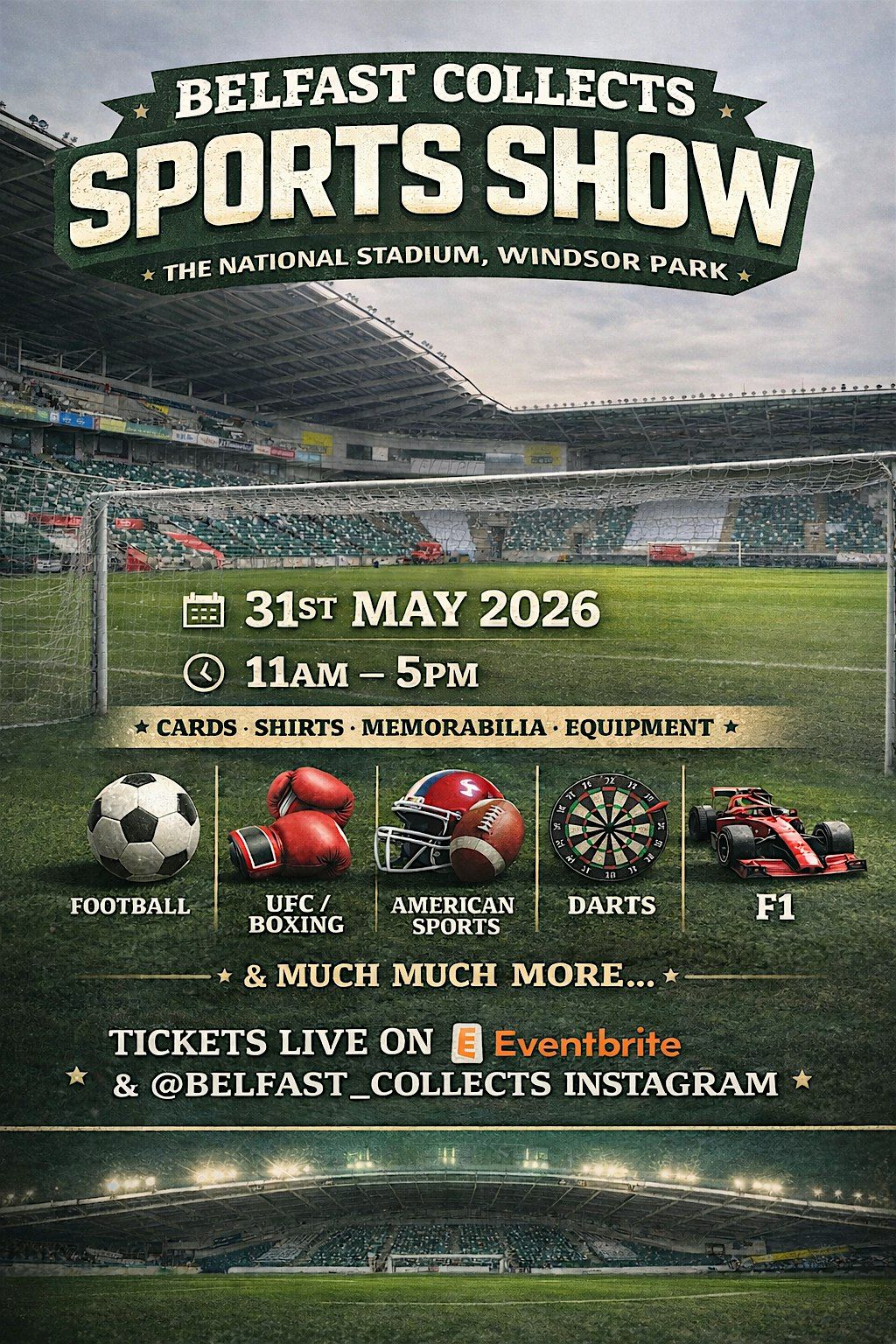 Belfast Collects Sports Show (The National Stadium @ Windsor Park)