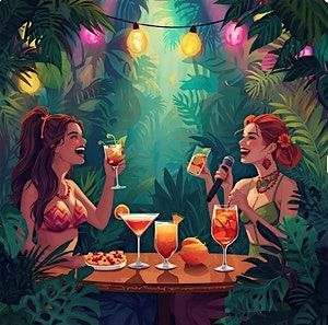 Friendsgiving Karaoke Party At Trader Todd's