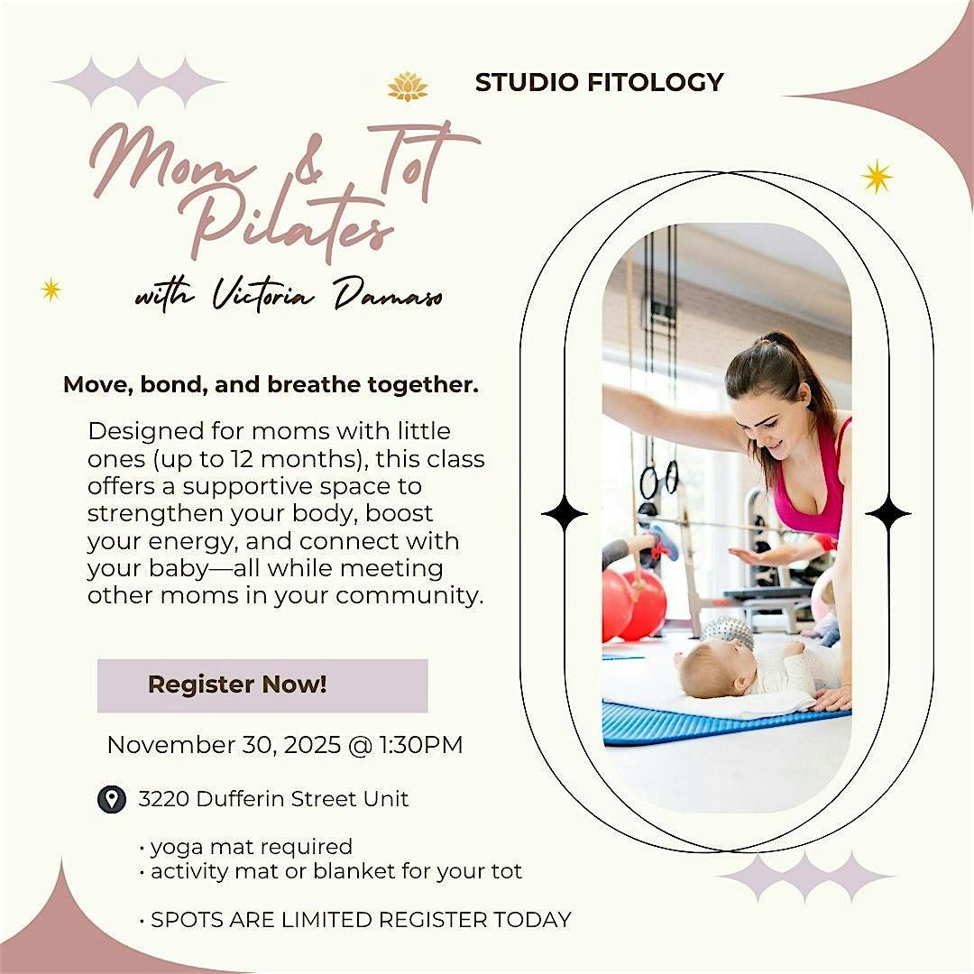Mom and Tot Pilates Class