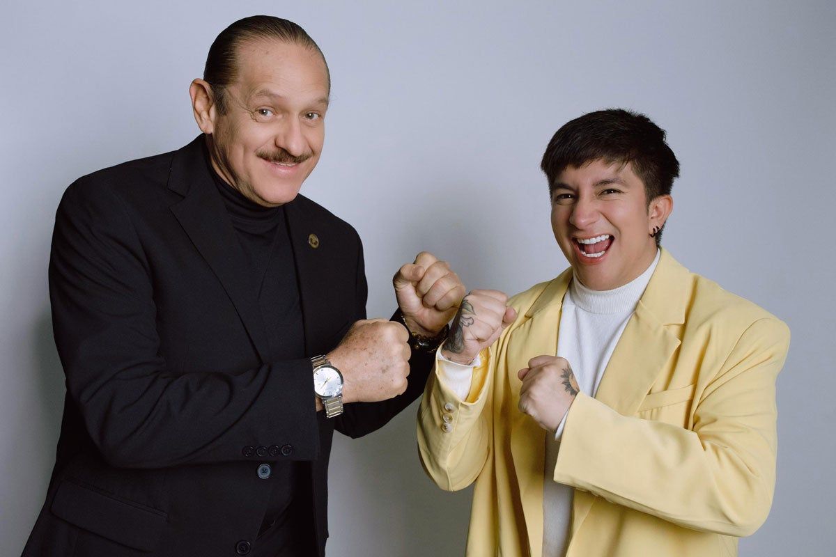 Teo Gonzalez with Mario Aguilar
