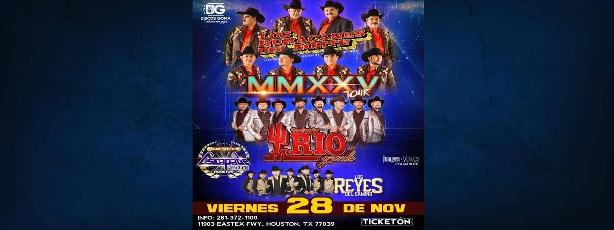 LOS HURACANES DEL NORTE, CONJUNTO RIO GRANDE & MAS