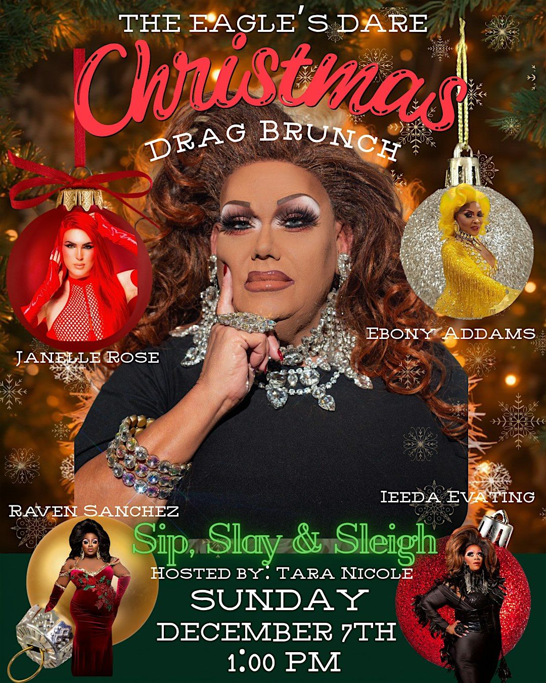 Tara Nicole\u2019s Christmas Drag Brunch at The Eagle\u2019s Dare