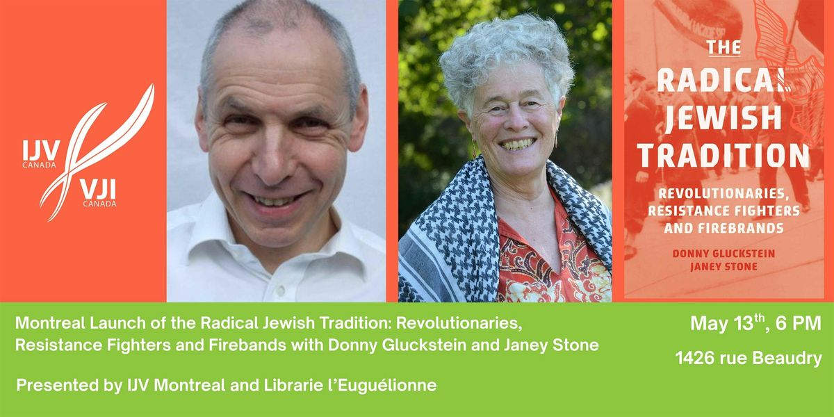 IJV Montreal Presents The Radical Jewish Tradition: Book Launch