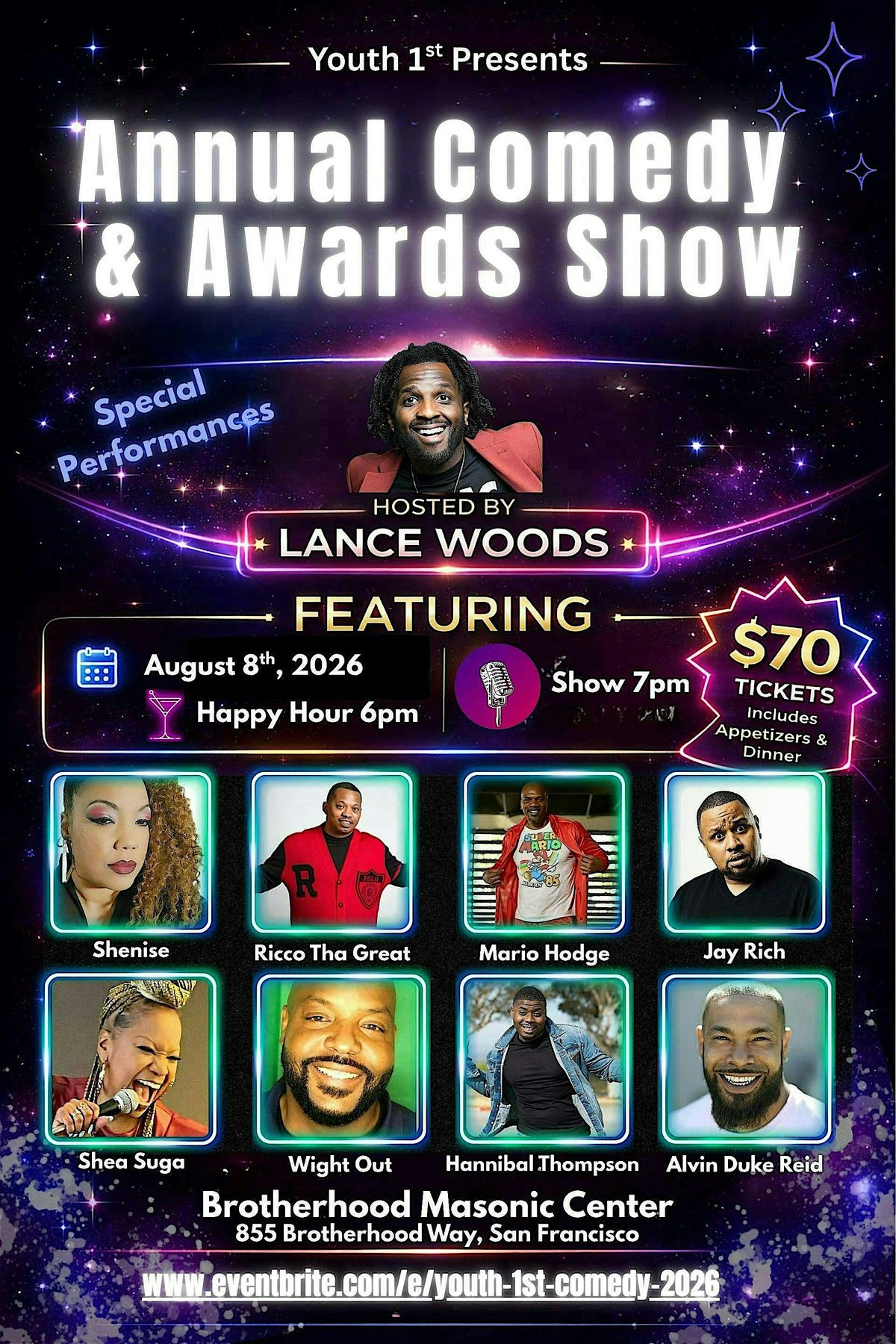 Youth 1st Annual Comedy and Awards Show