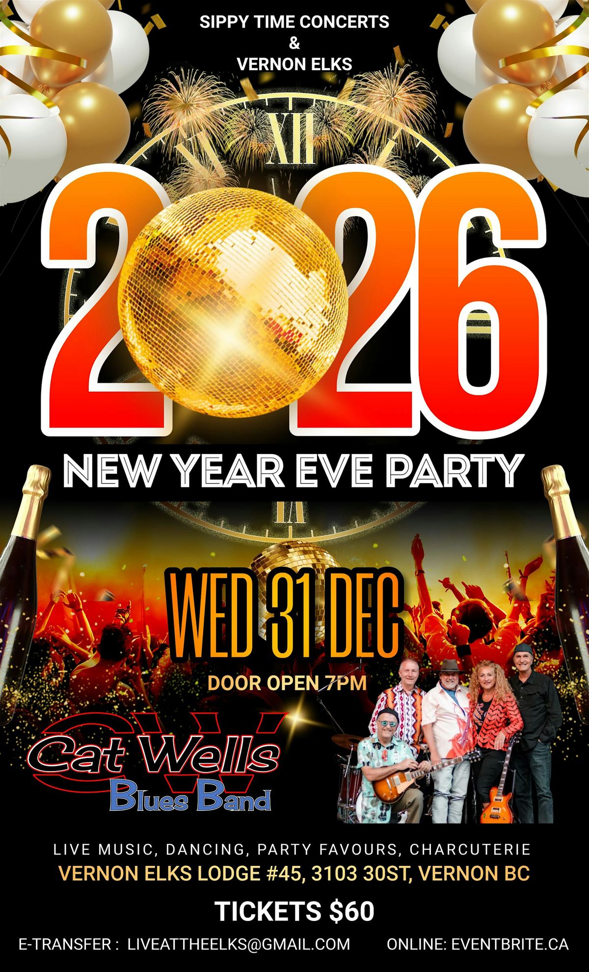 New Years Eve at the Vernon Elks