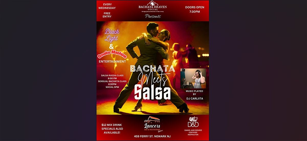 Bachata Meets Salsa (FREE ENTRANCE AND CLASS)