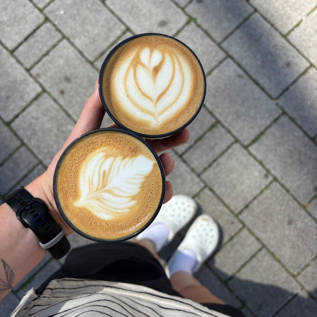 Rooftop coffee shop!