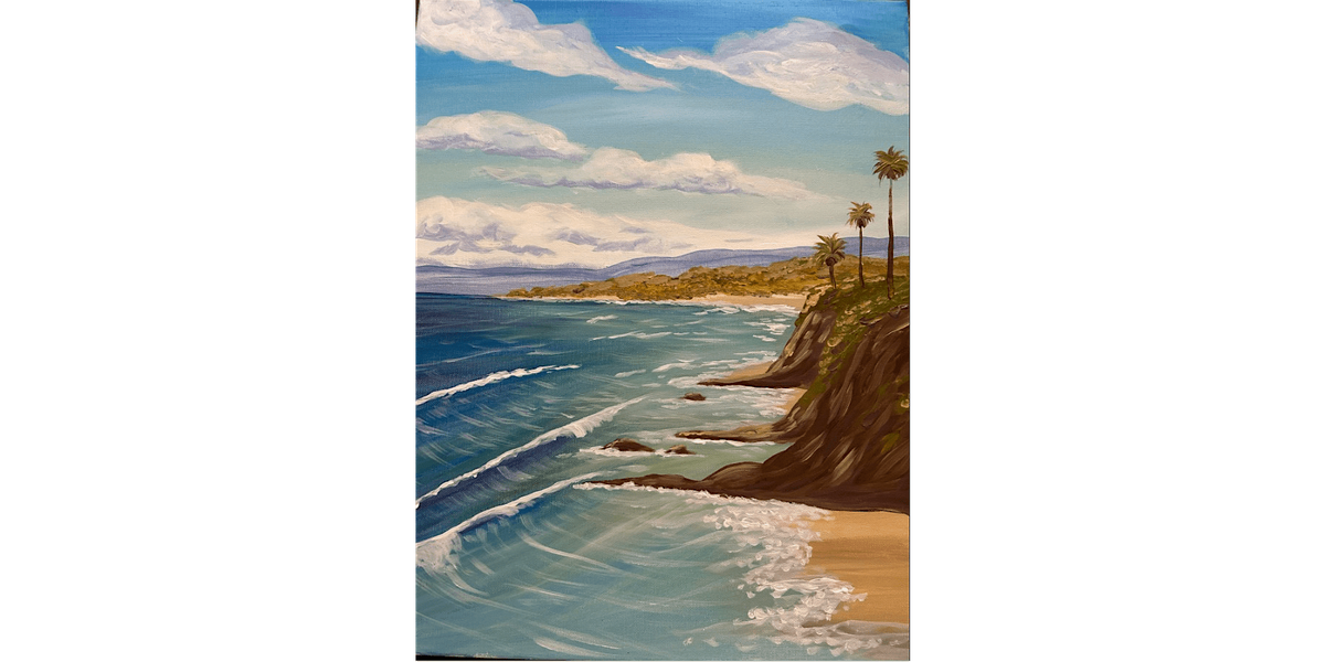 Coastline Views - Paint and Sip in Tyler | Classpop!\u2122