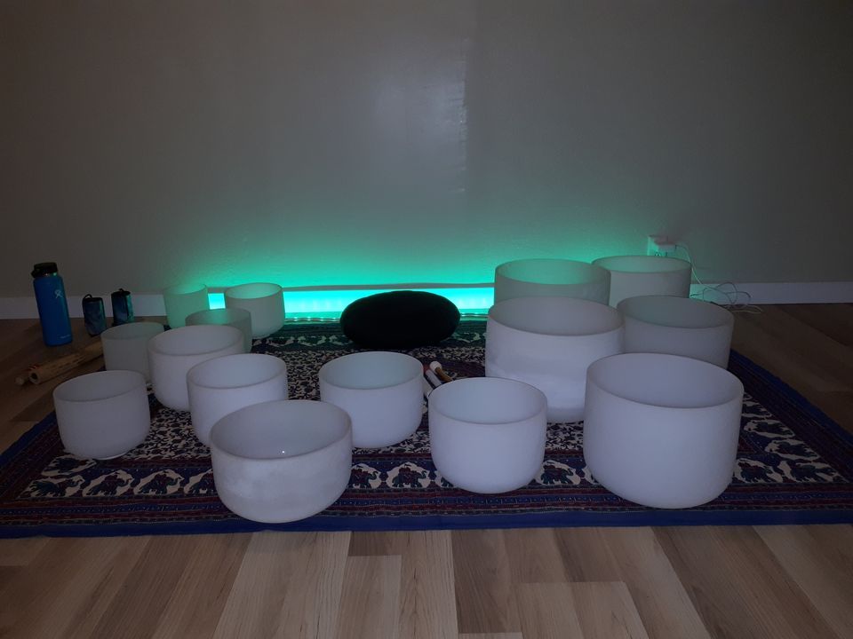 Solstice Singing Bowls Sound Bath Kelowna Yoga House December 22