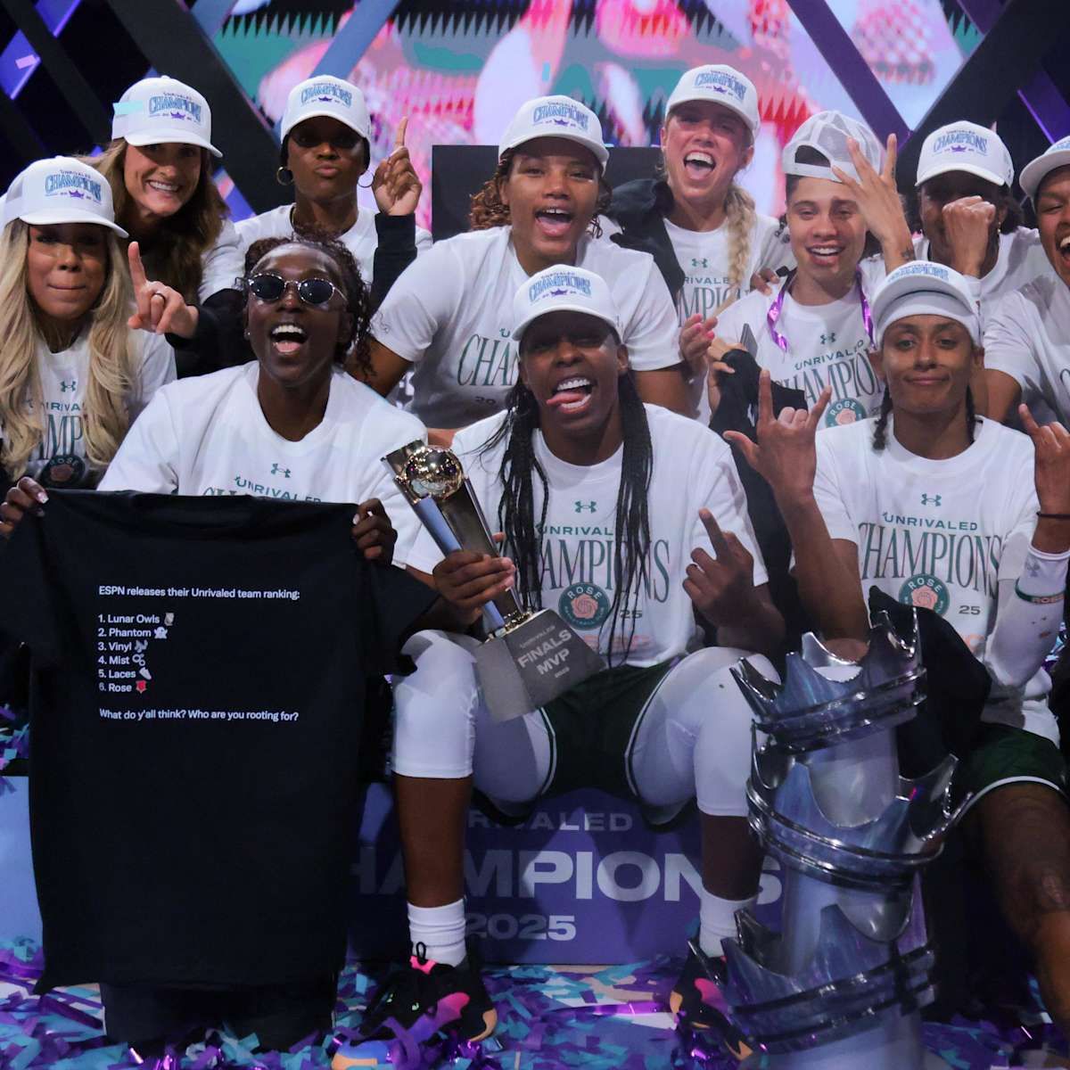 Unrivaled Basketball League - Vinyl vs Phantom and Rose vs Mist at Wayfair Arena