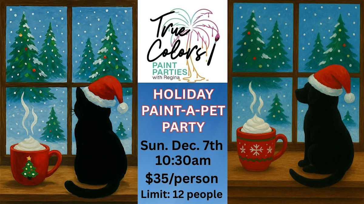 Holiday Paint a Pet Brunch