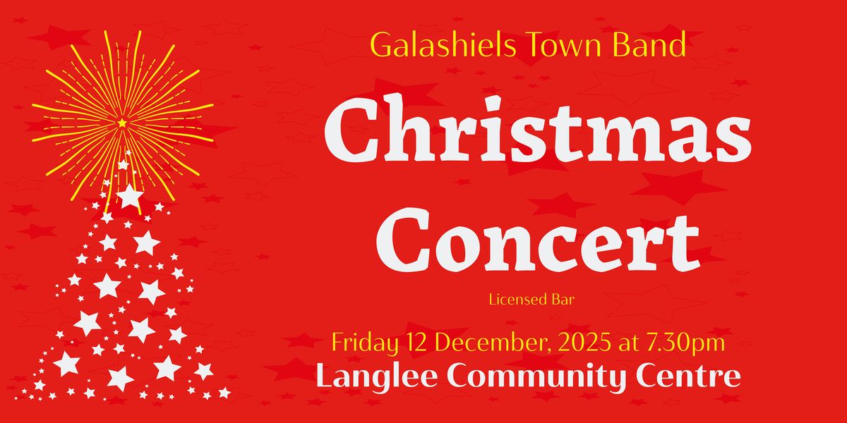Galashiels Town Band Christmas Concert