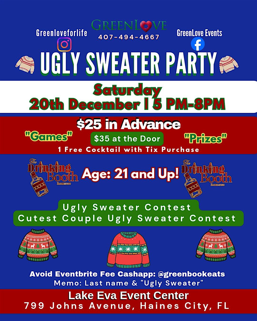 Ugly Sweater Christmas Party