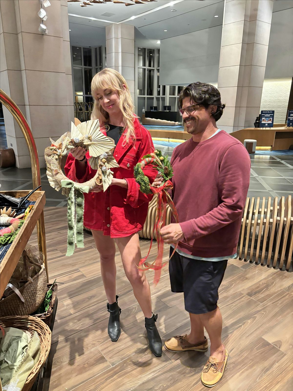 Let's Make Hawaii Holiday Wreaths at The Garden