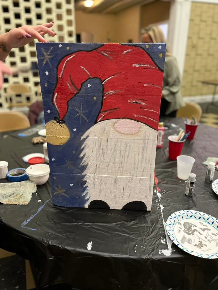 ? Holiday Paint & Sip Night at the New Garden Moose? 1800 New Garden