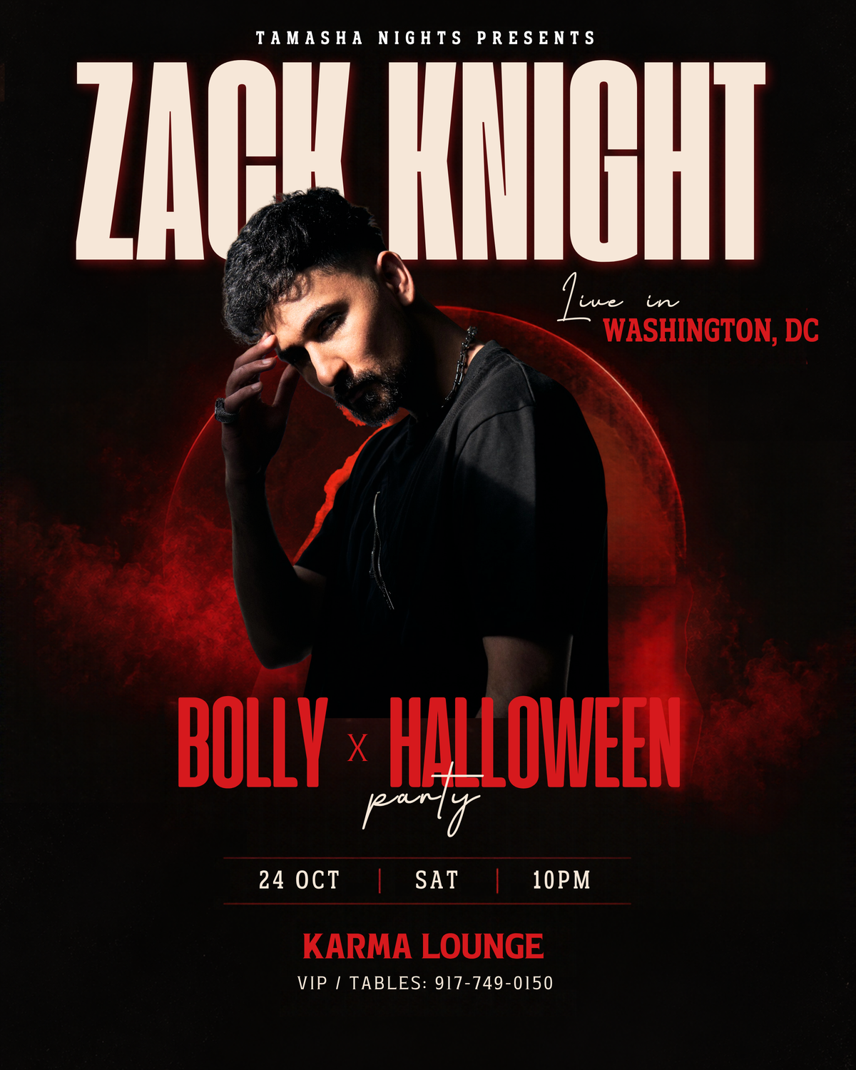 ZACK KNIGHT LIVE IN D.C. @KARMA LOUNGE at Karma DC Live Music Venue ...