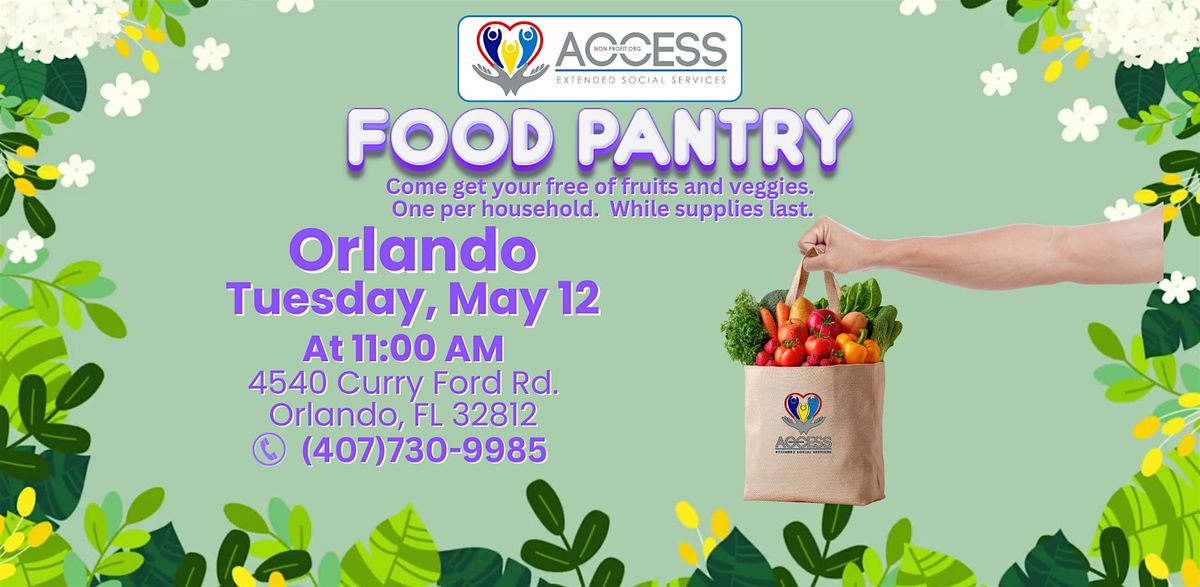 Food Pantry at Access Community Center Orlando