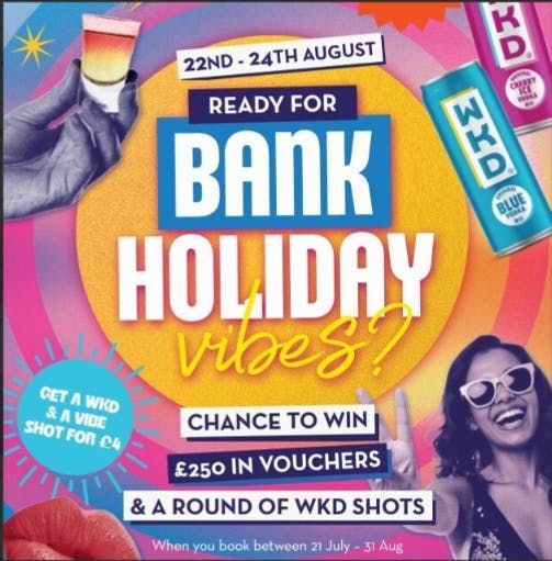 Bank Holiday Vibes Saturday