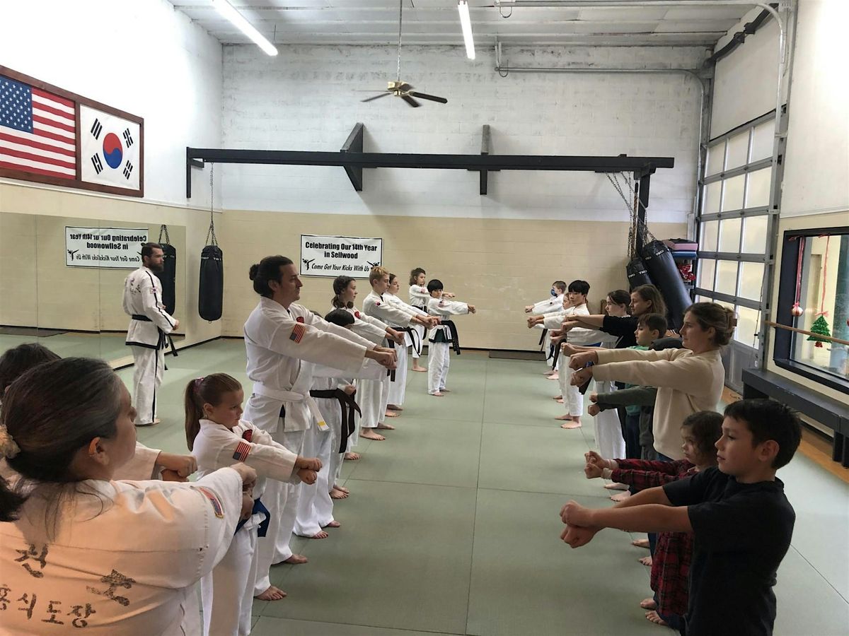Intro to Tae Kwon-Do class