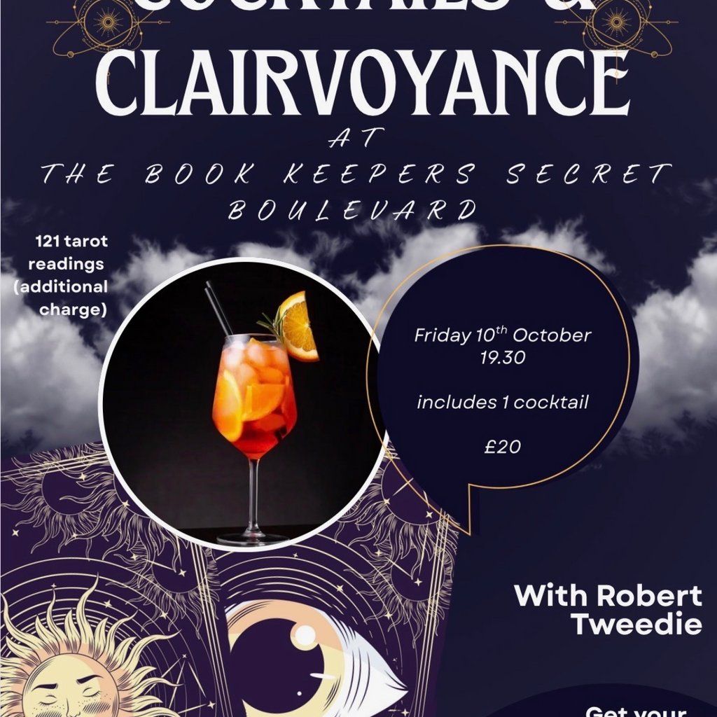 Cocktails & Clairvoyance at The Book Keeper Secret