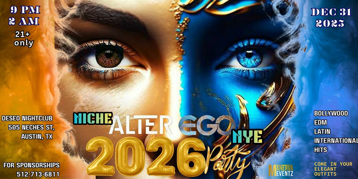 NICHE ALTER EGO NYE 2026 PARTY