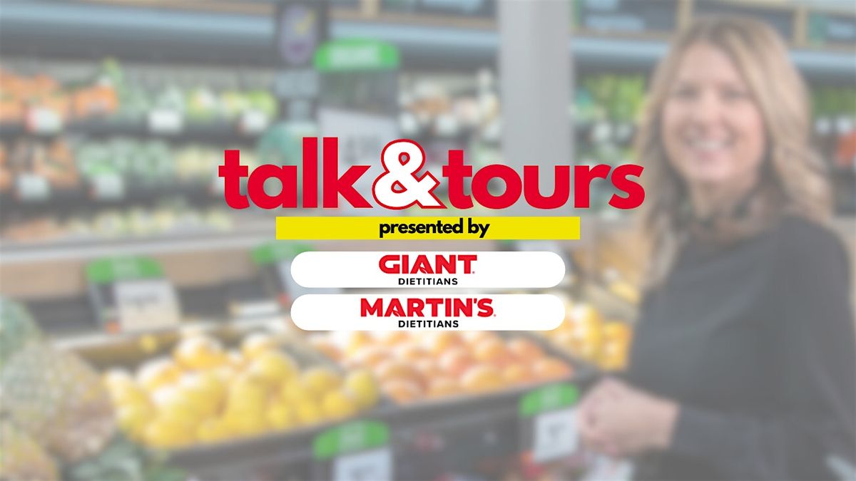 IN-PERSON: Talk & Tour at GIANT Camp Hill 1\/13