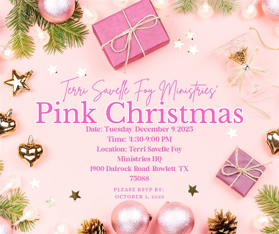 Terri Savelle Foy Ministries' Pink Christmas