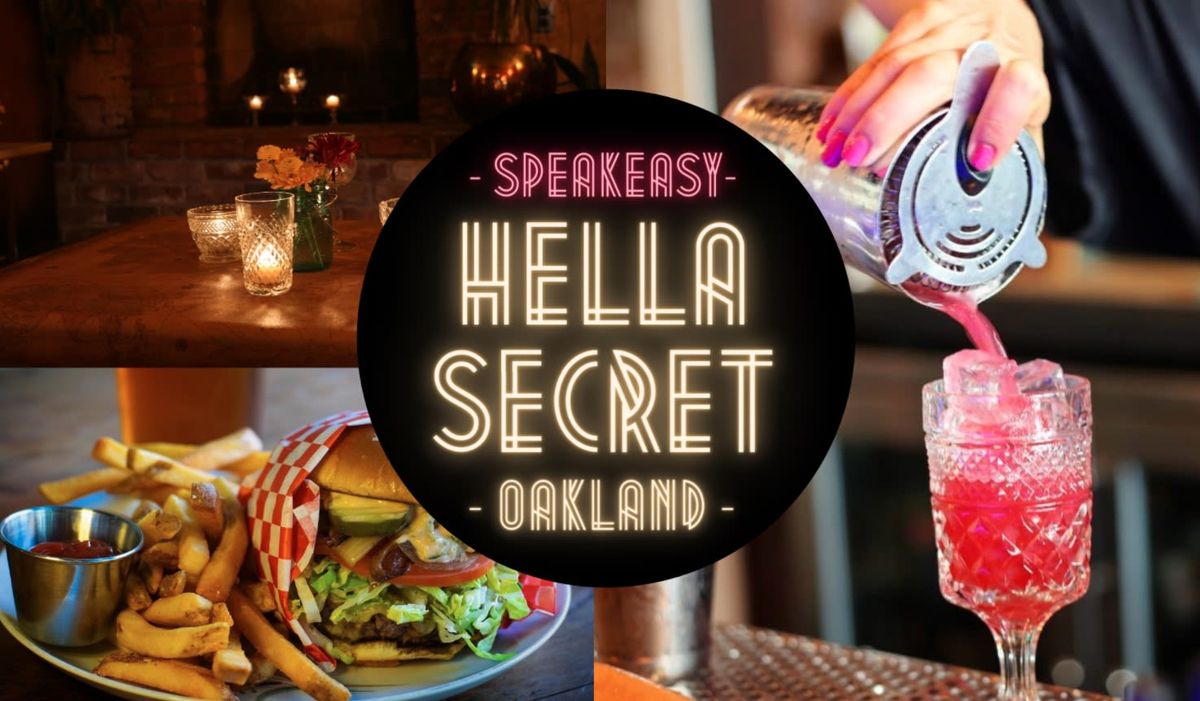 HellaSecret Speakeasy Comedy and Cocktail Night at Fluid510