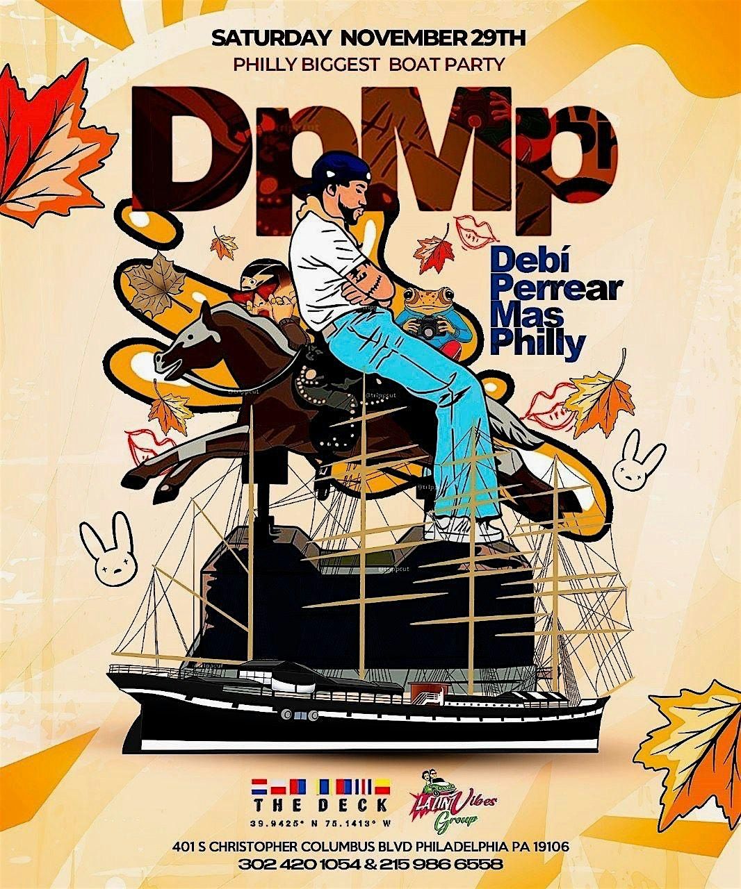 Blue Glove Presents: DPMP | MOSHULU PERREO REGGAETON BOAT PARTY | NOV 29TH