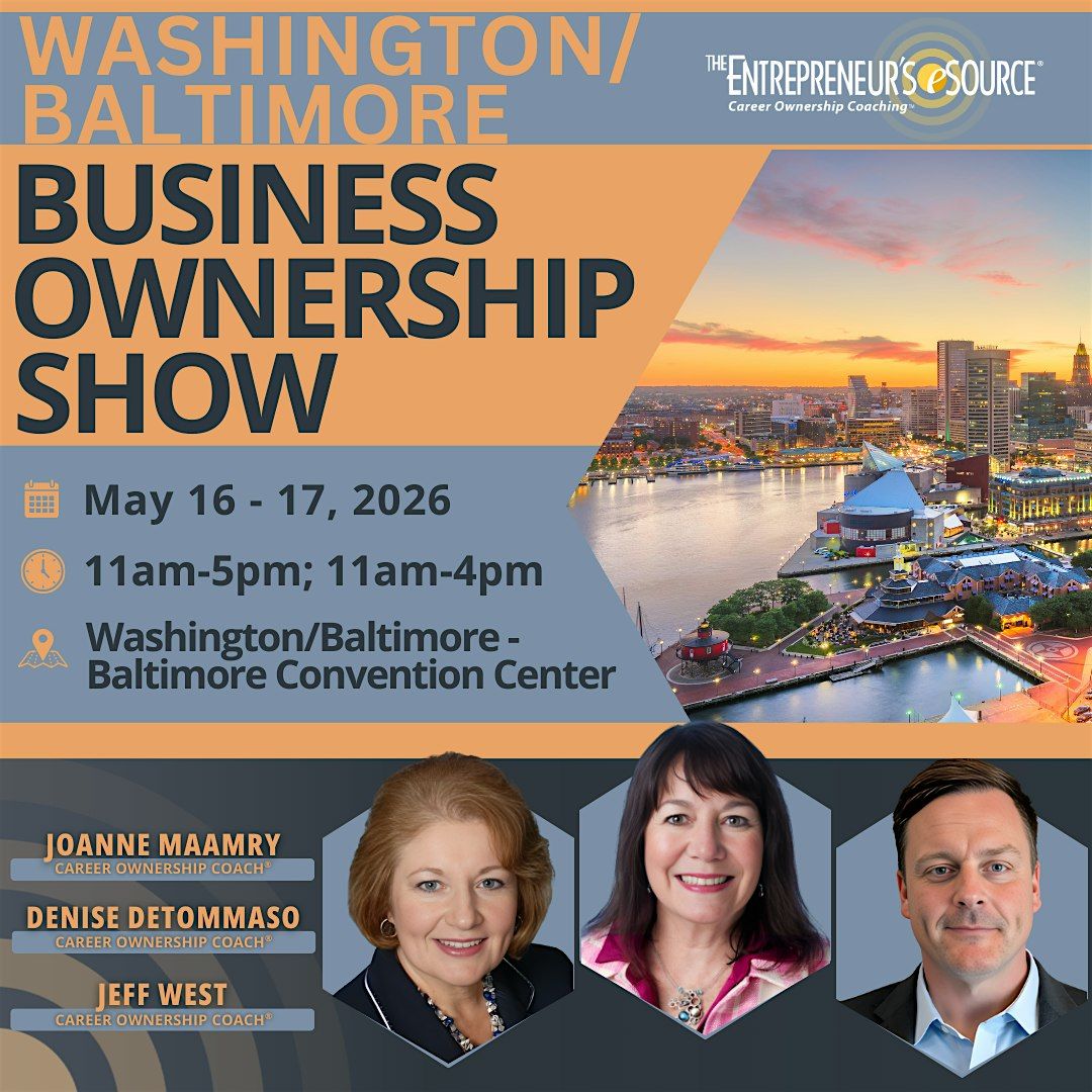 Washington\/Baltimore Business Ownership Show