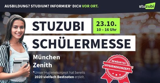 Karrieremesse Stuzubi München Für Schüler | Zenith - Die Kulturhalle ...