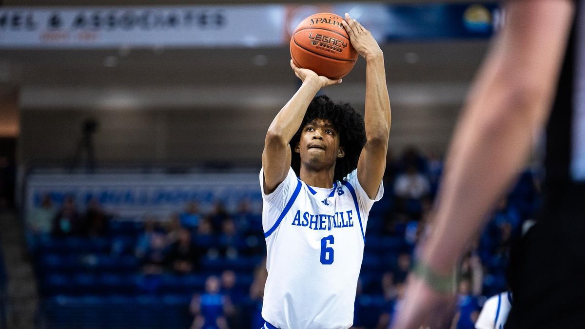 UNC Greensboro Spartans at UNC Asheville Bulldogs Mens Basketball