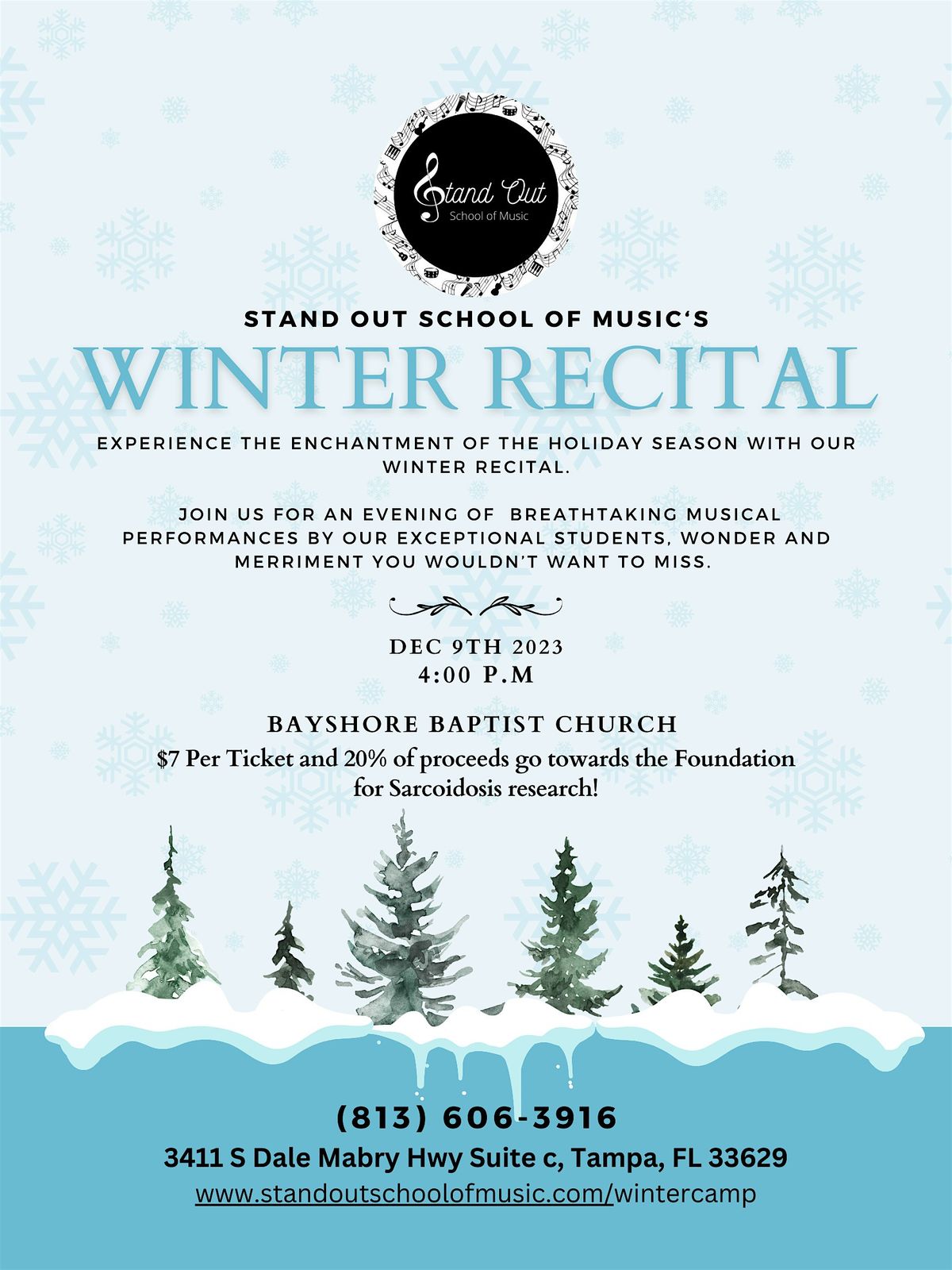 Stand Out School of Music's Winter Recital 2025