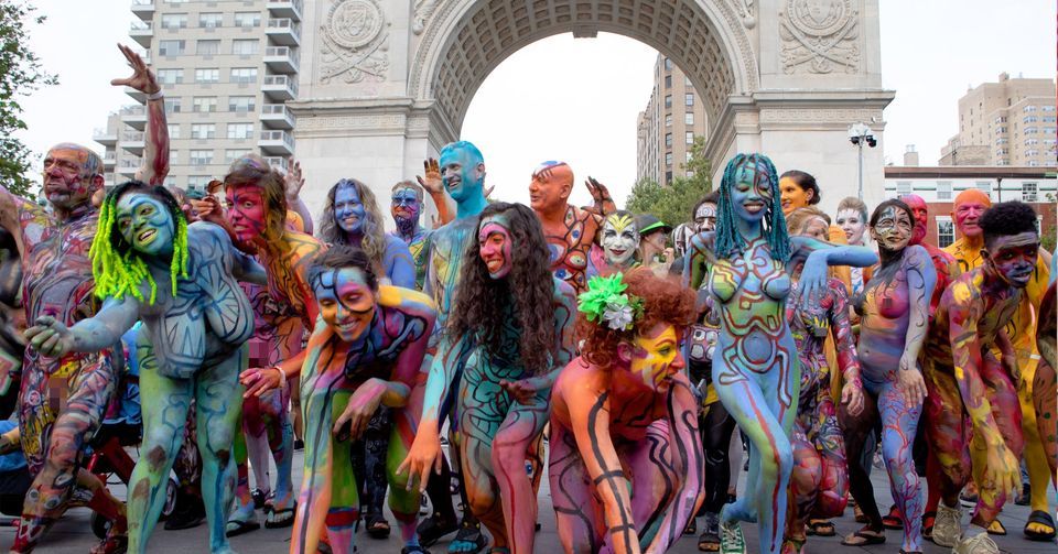 NYC Bodypainting Day Union Square North, York, NY July 24, 2022