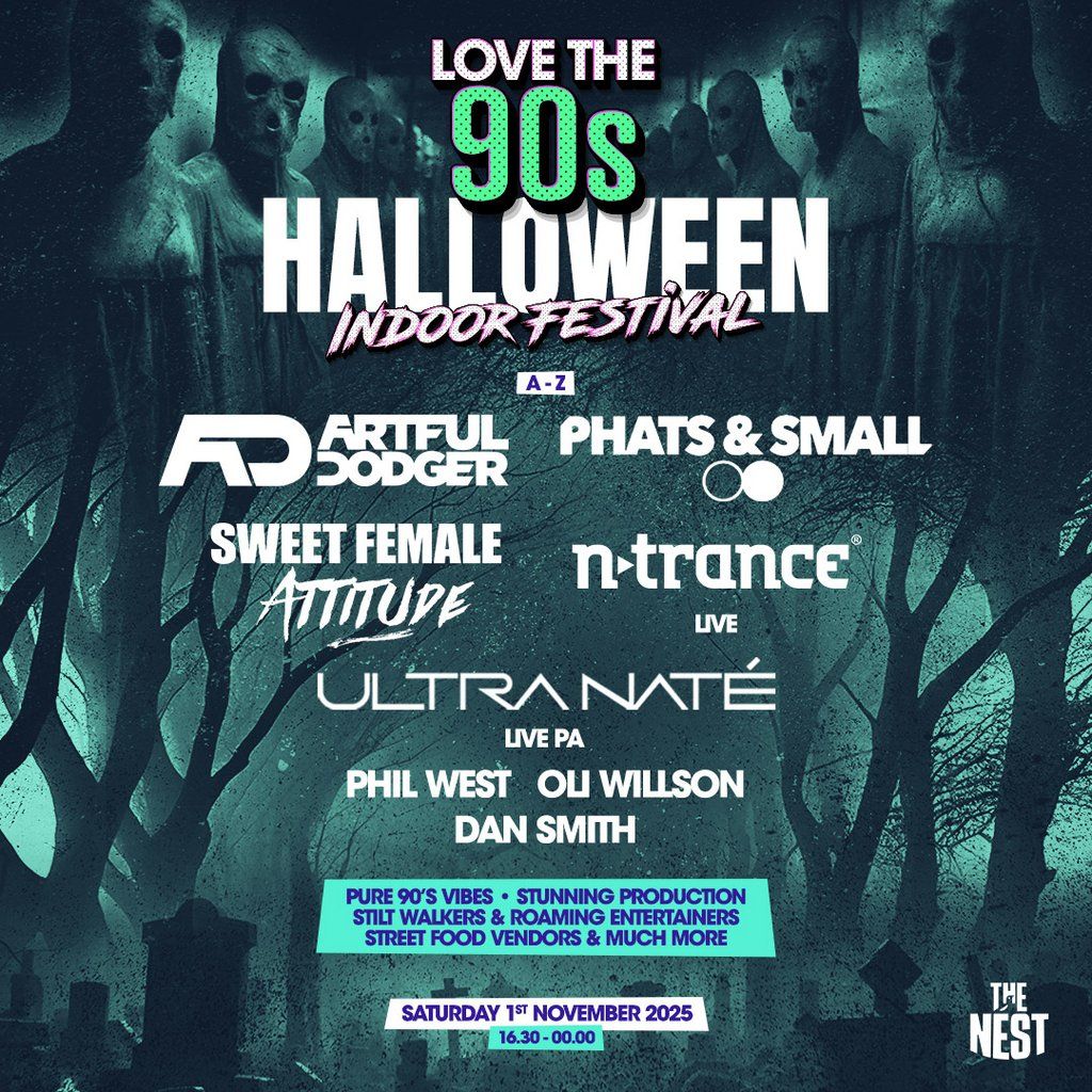Love the 90s Festival Halloween | The Nest, Nottingham