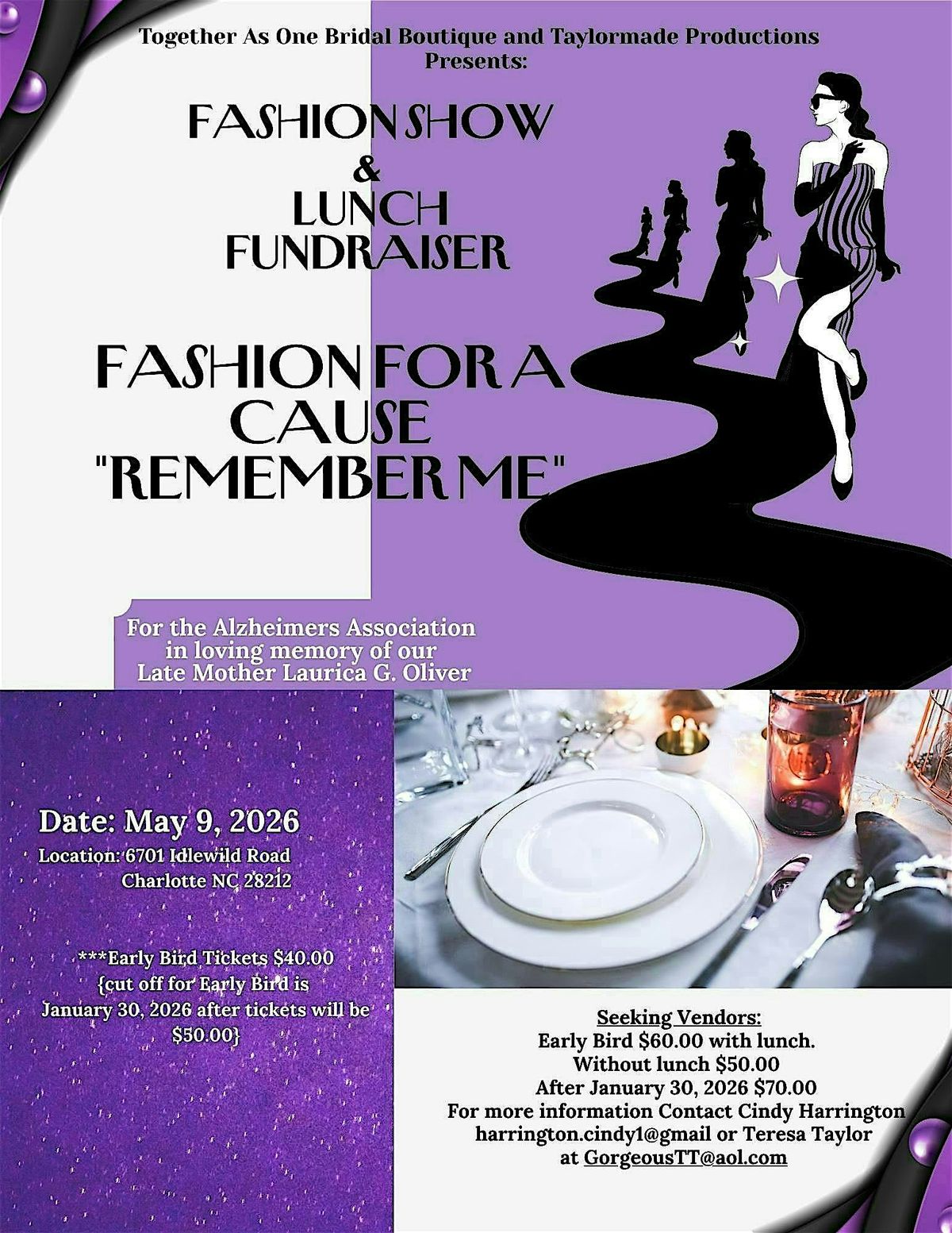 "Fashion Show and Lunch" Remember Me