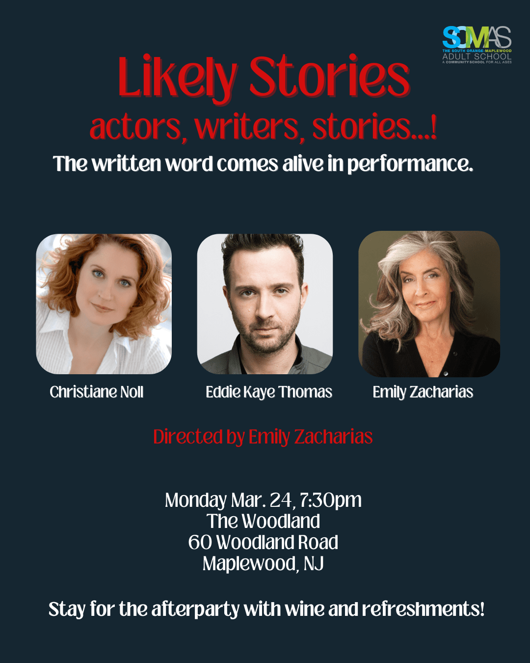 Selected Shorts Podcast at Bankhead Theater - Livermore Valley PAC