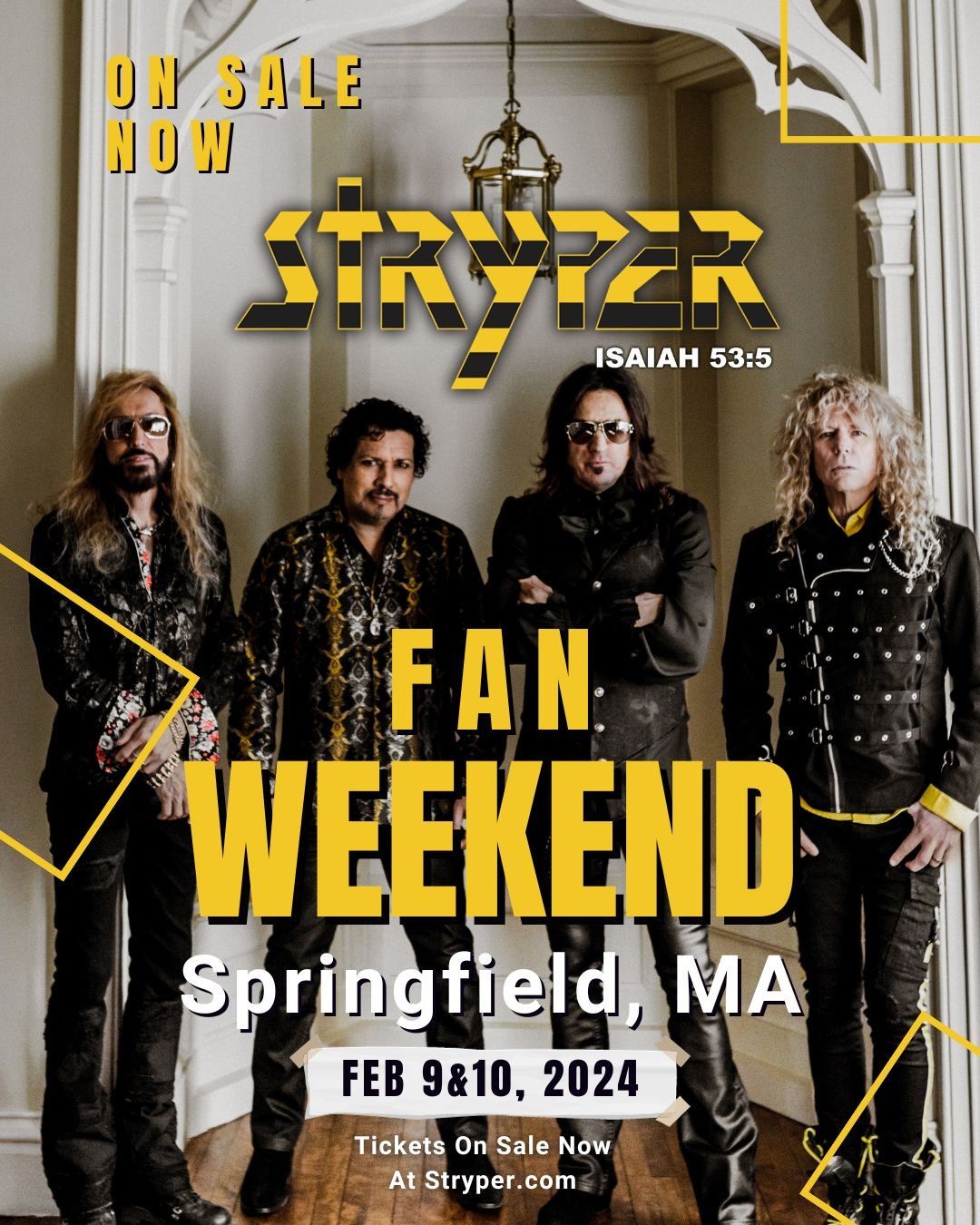 Stryper at Aztec Theatre - San Antonio