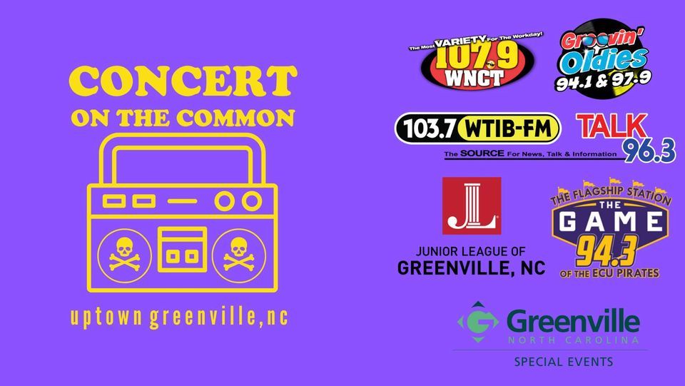 Concert on the Common ft. On the Border | Town Common, Greenville, NC ...