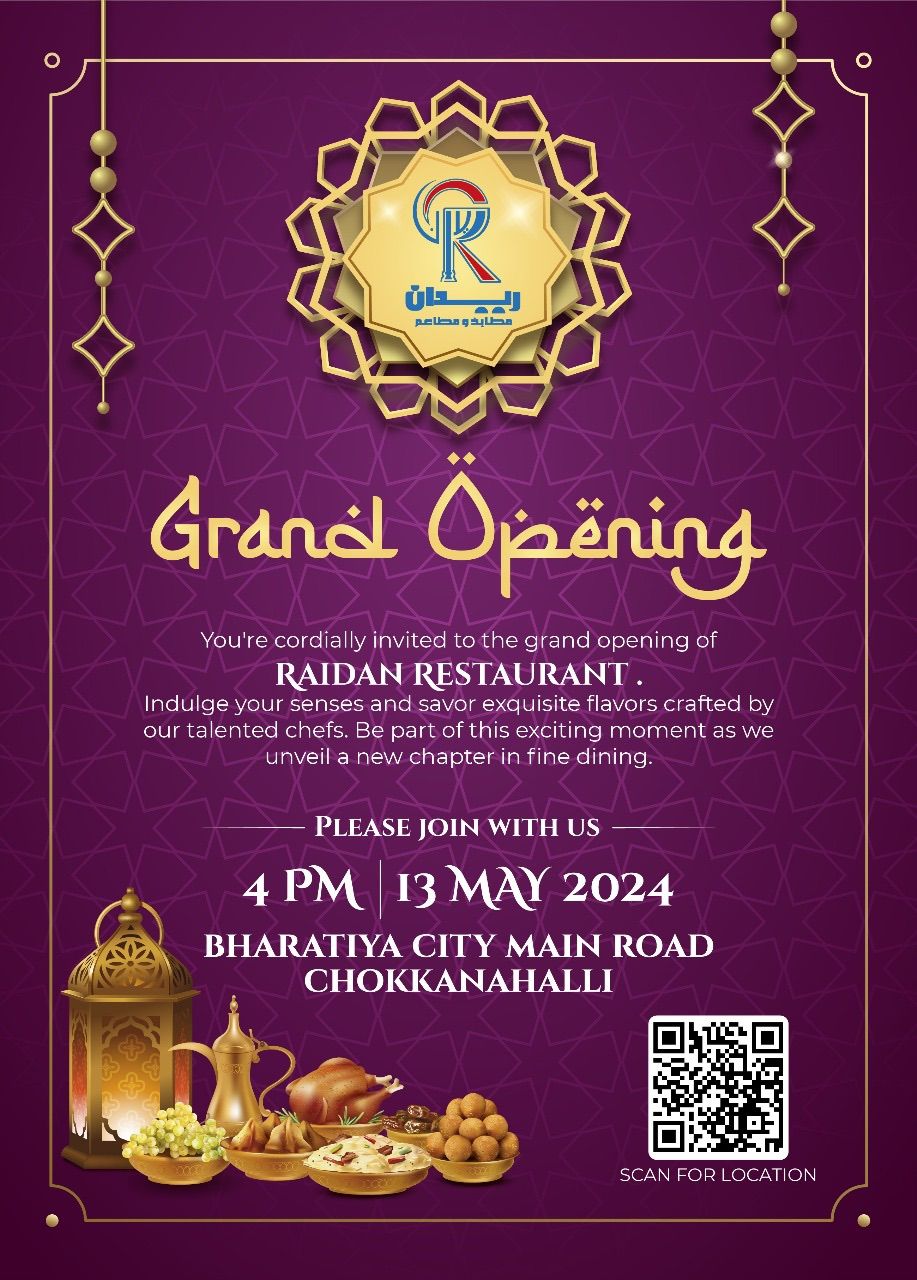 New Branch Opening Kammanahalli,Bangalore May 13, 2024