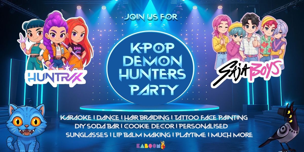 K-POP DEMON HUNTERS PARTY AT KABOOM AUNDH