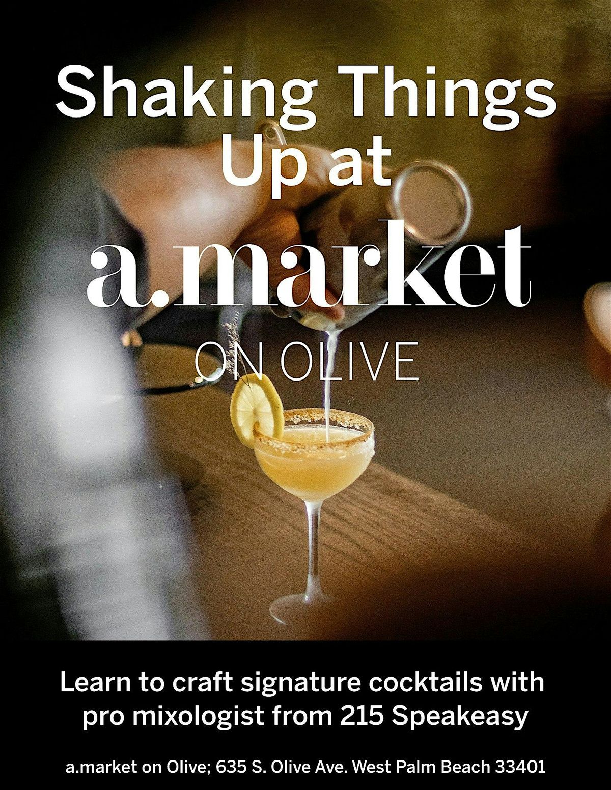 Copy of Mixologist Class with 215 Speakeasy