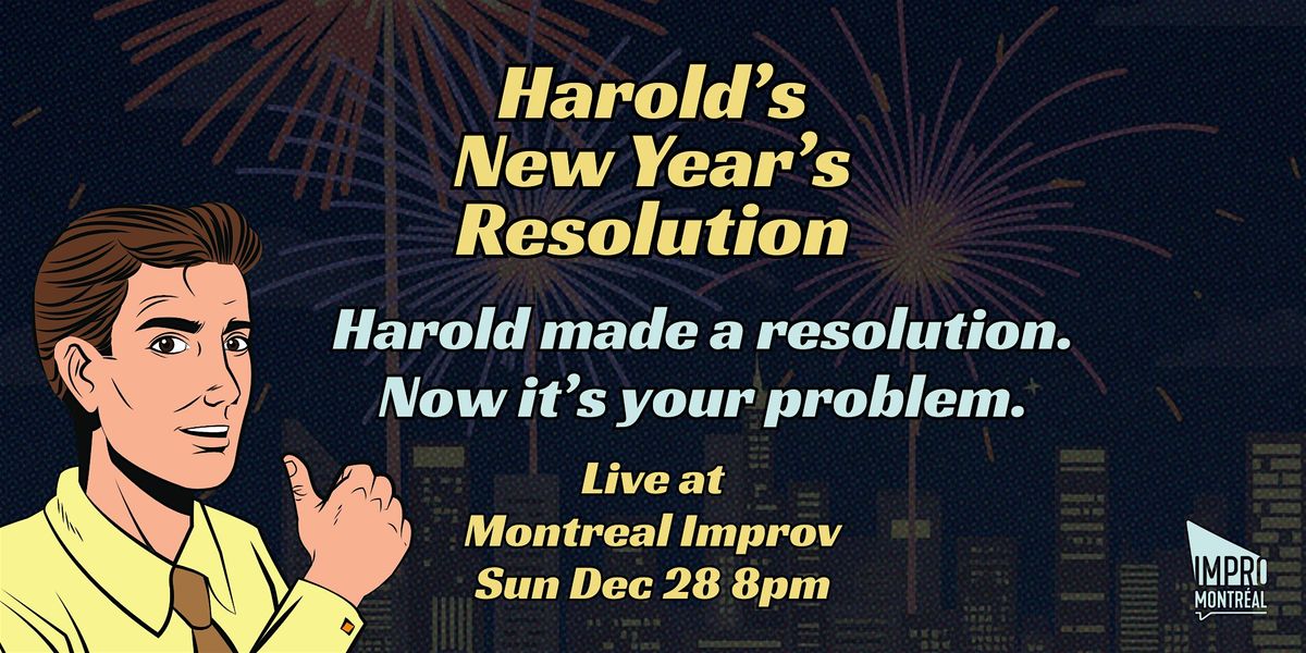 Harold's New Year's Resolution