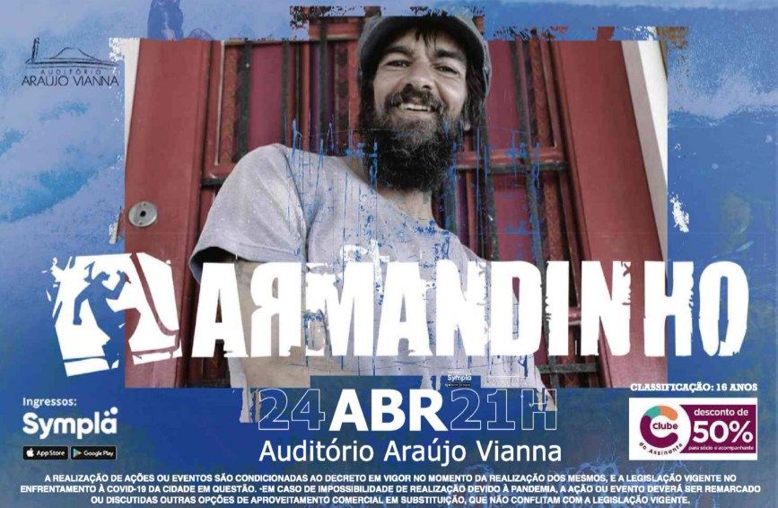Armandinho no Ara\u00fajo Vianna | Porto Alegre\/RS