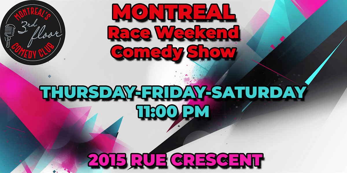 Race Weekend Comedy Show