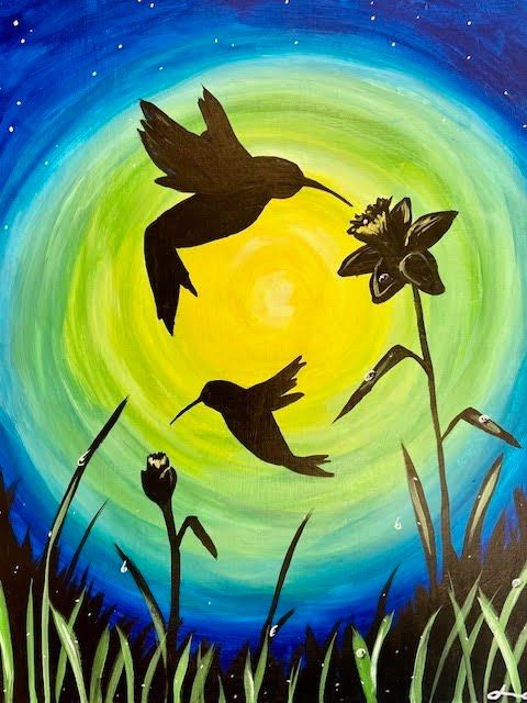 Paint Night with Wine & Design